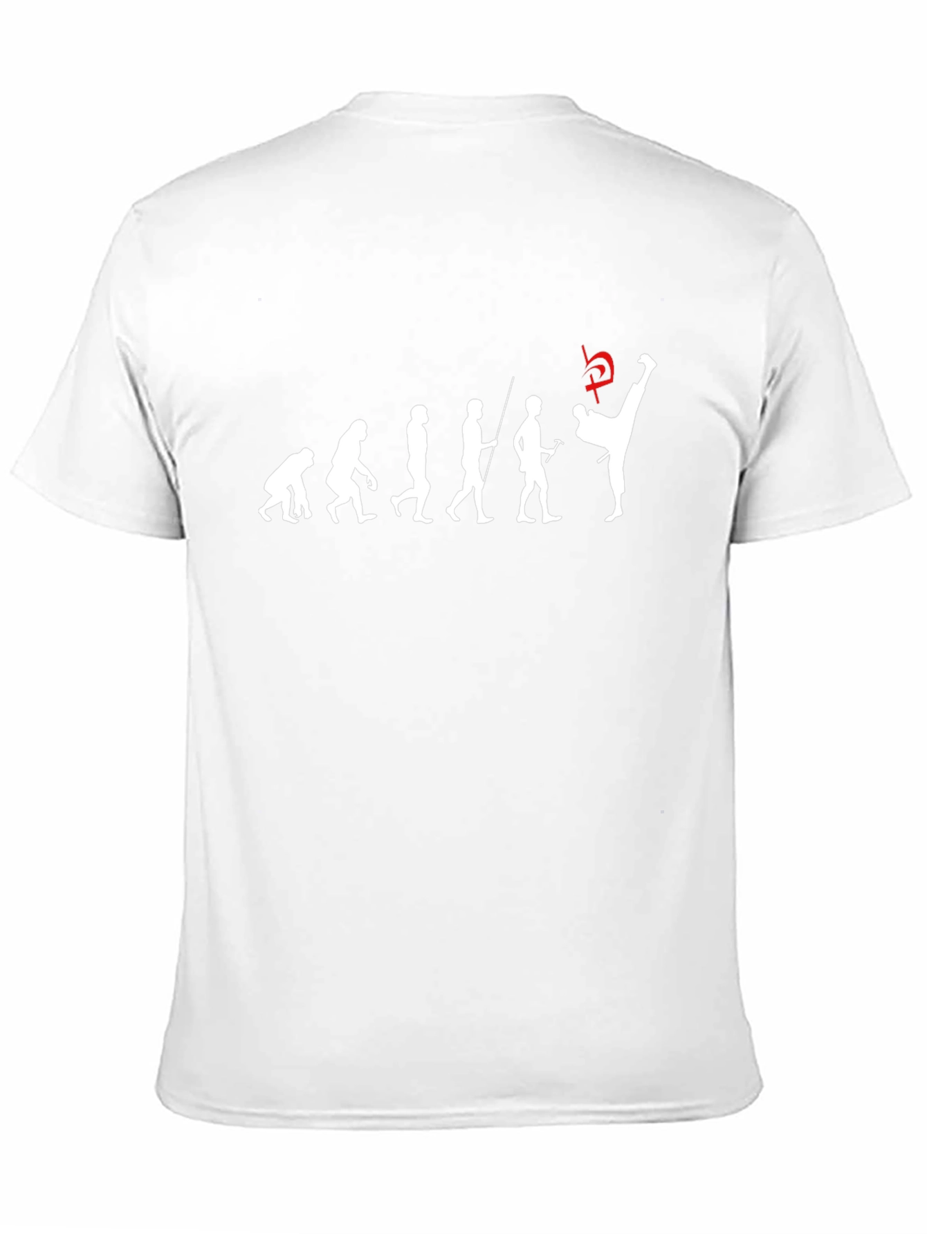 Evolution of Kick T-Shirt - Black Martial Arts Tee