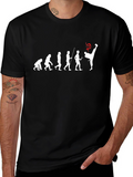 Evolution of Kick T-Shirt - Black Martial Arts Tee