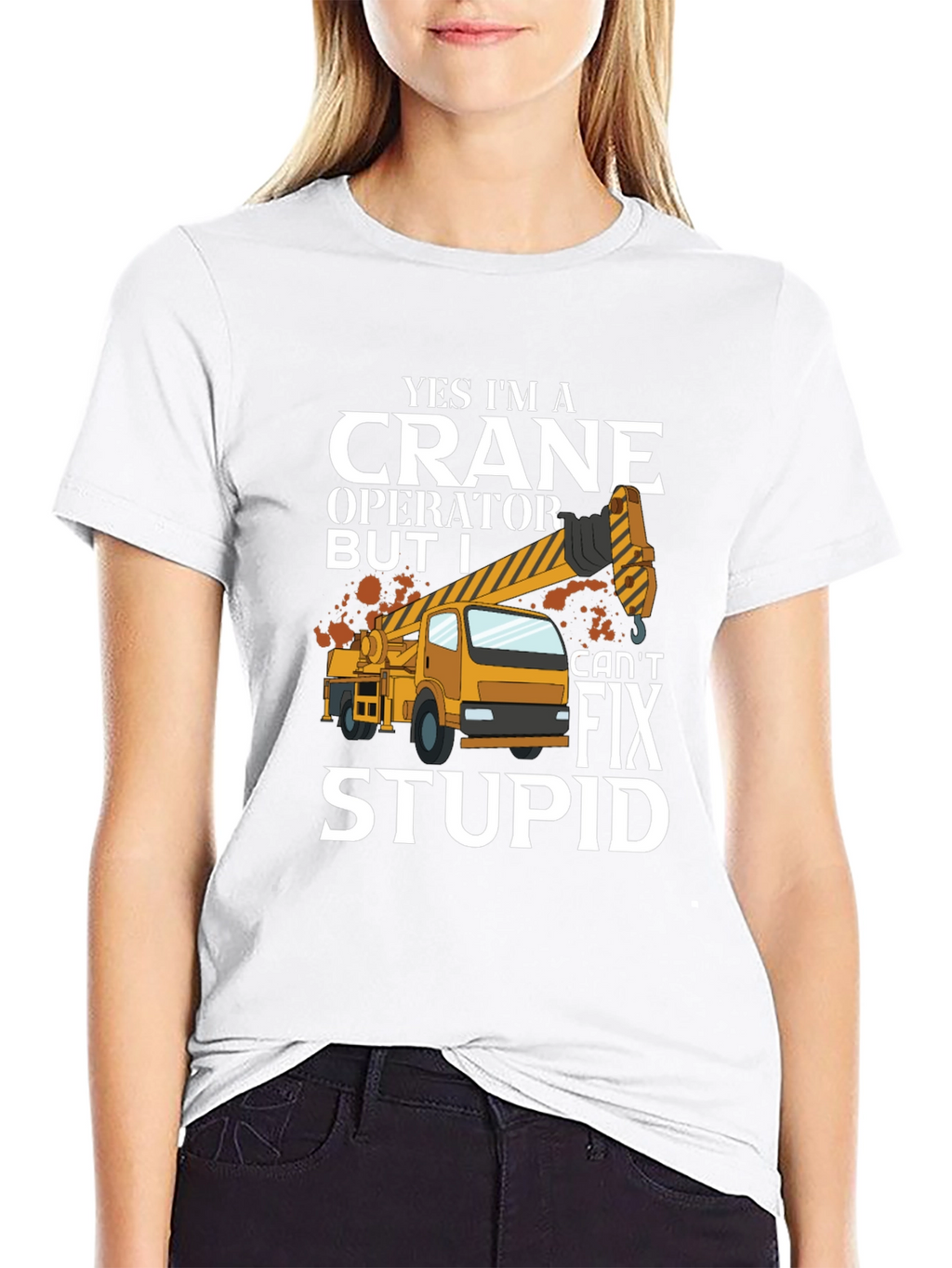 Crane Operator Humor T-Shirt