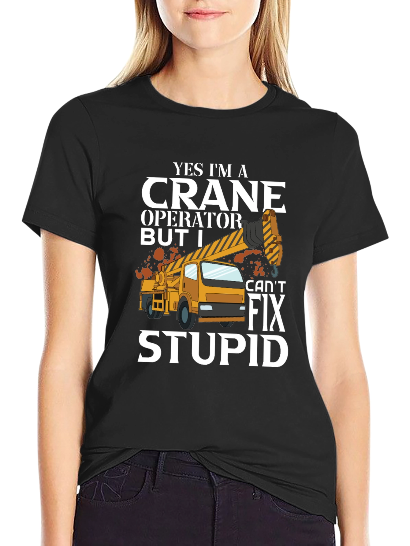 Crane Operator Humor T-Shirt