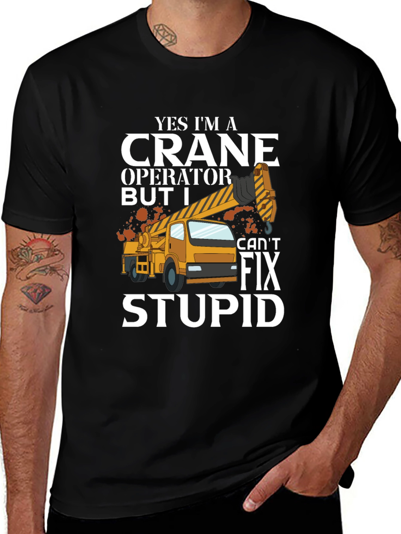 Crane Operator Humor T-Shirt