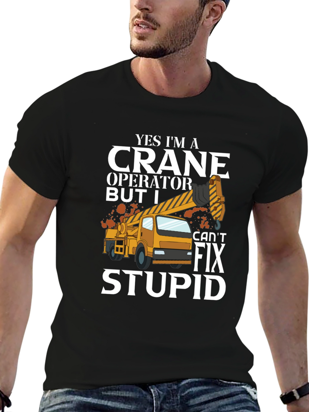 Crane Operator Humor T-Shirt