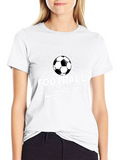 Football is My Therapy T-Shirt - Black