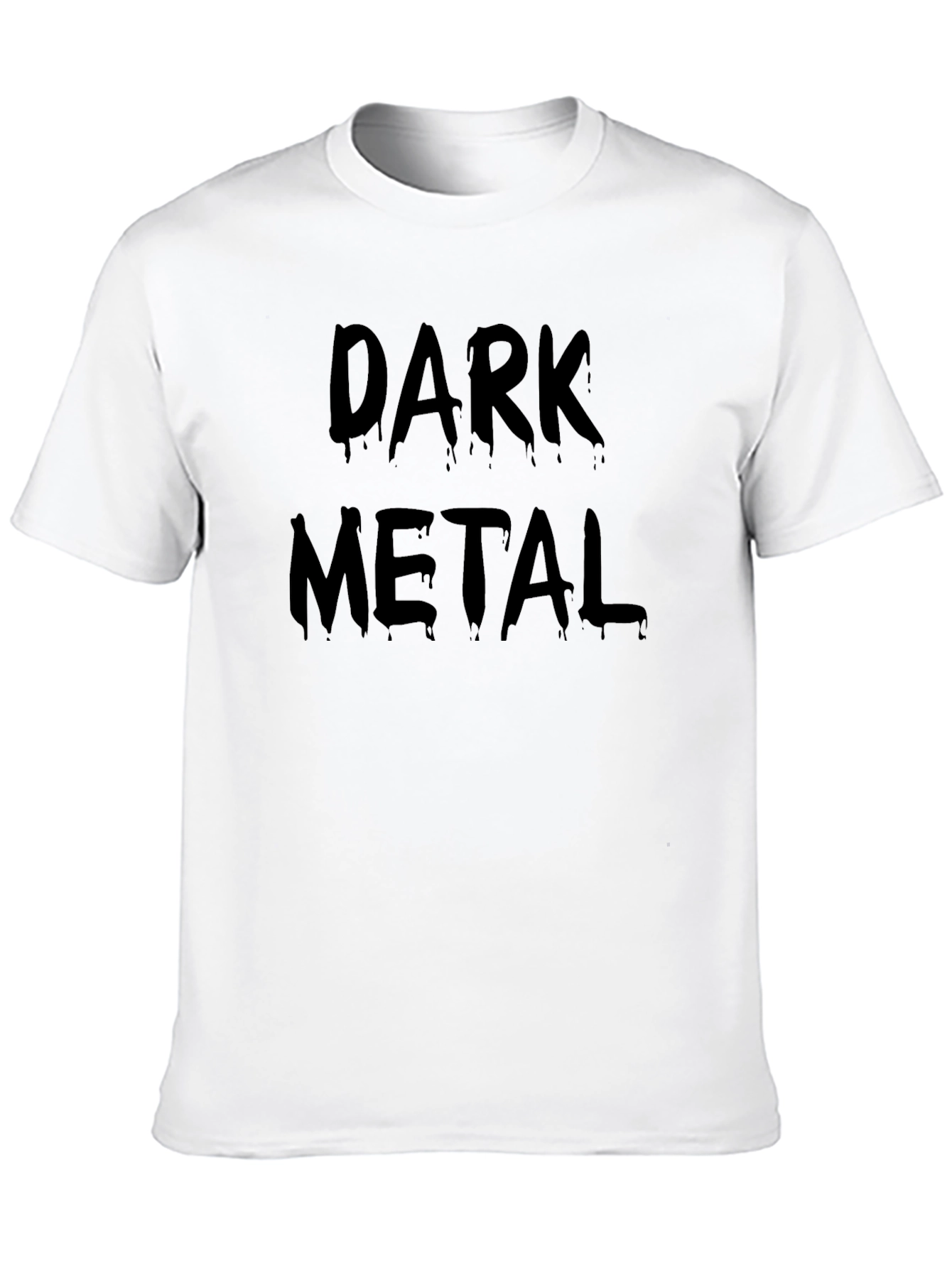 Dark Metal Black T-Shirt - Graphic Tee