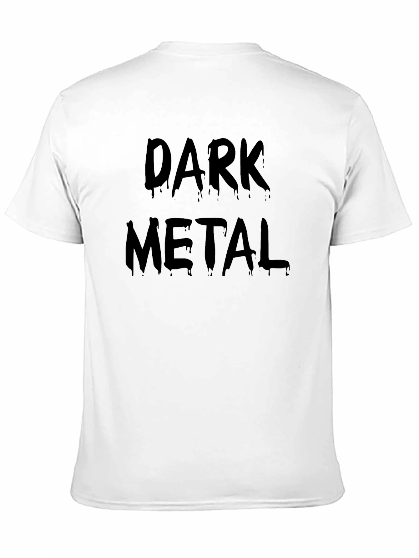 Dark Metal Black T-Shirt - Graphic Tee