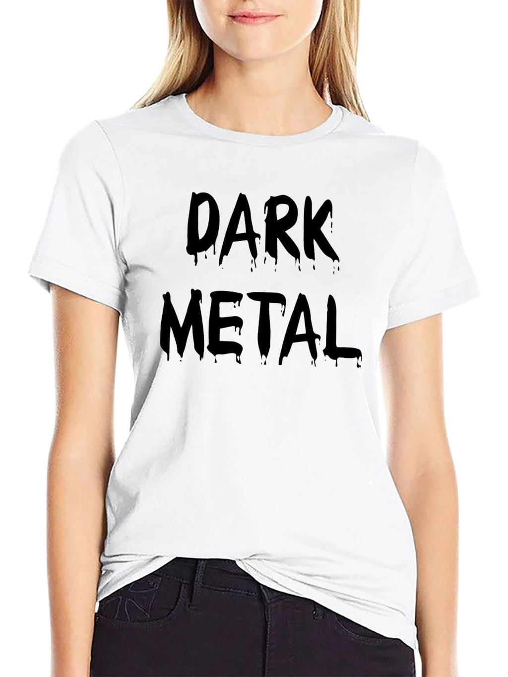 Dark Metal Black T-Shirt - Graphic Tee