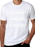 Black White Human Equality T-Shirt