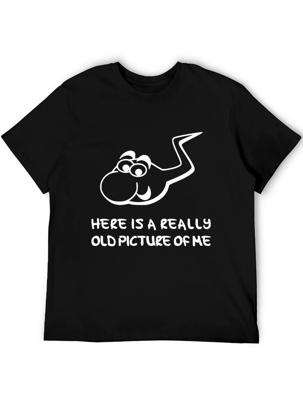 Funny Old Picture Graphic T-Shirt