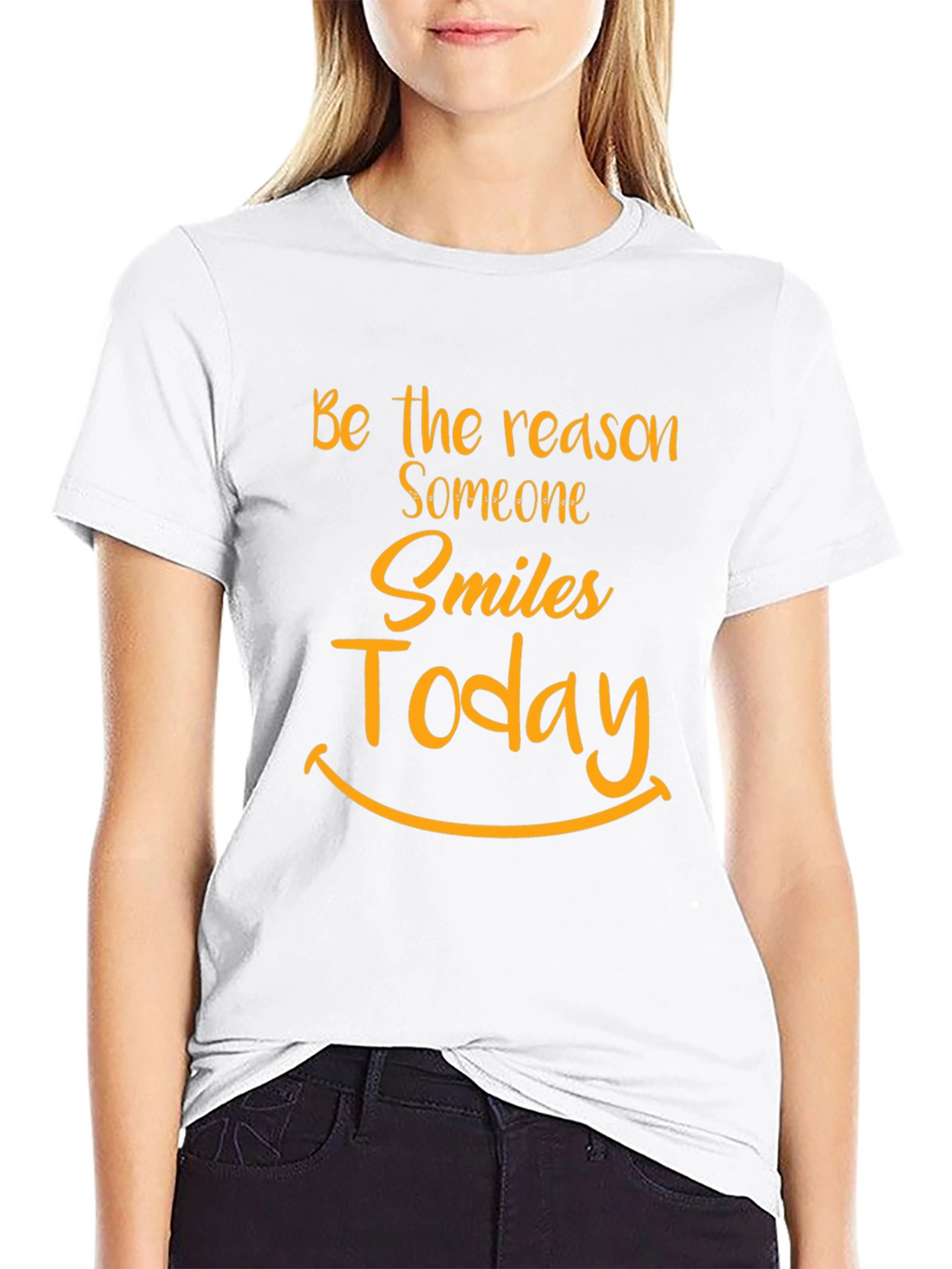 Inspirational Smile Today Graphic Tee
