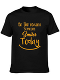 Inspirational Smile Today Graphic Tee