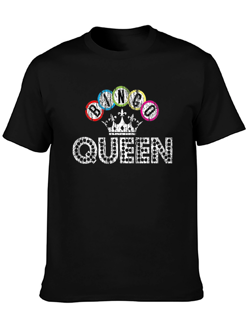 Bingo Queen Black T-Shirt