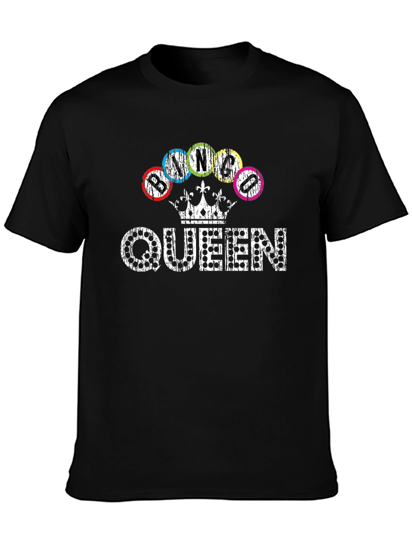 Bingo Queen Black T-Shirt