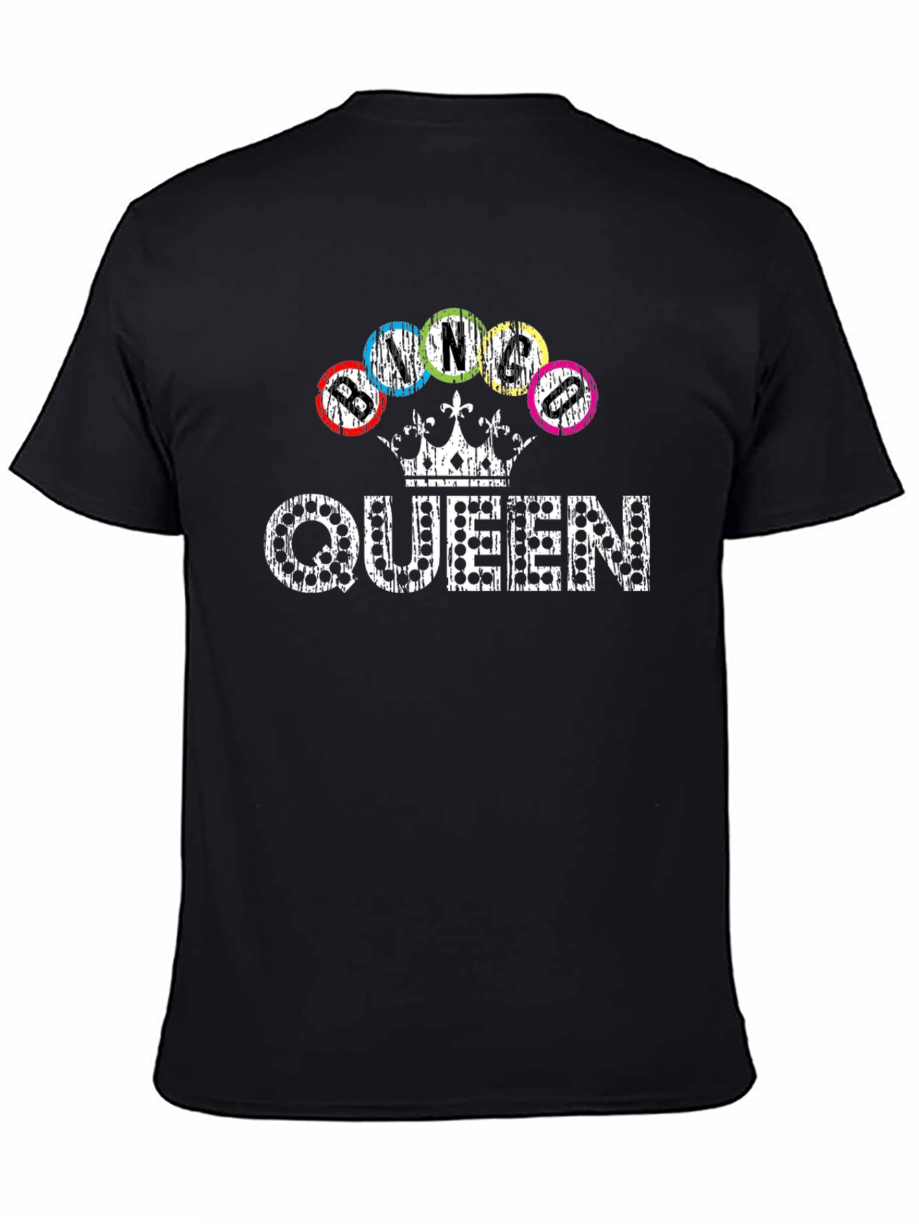 Bingo Queen Black T-Shirt
