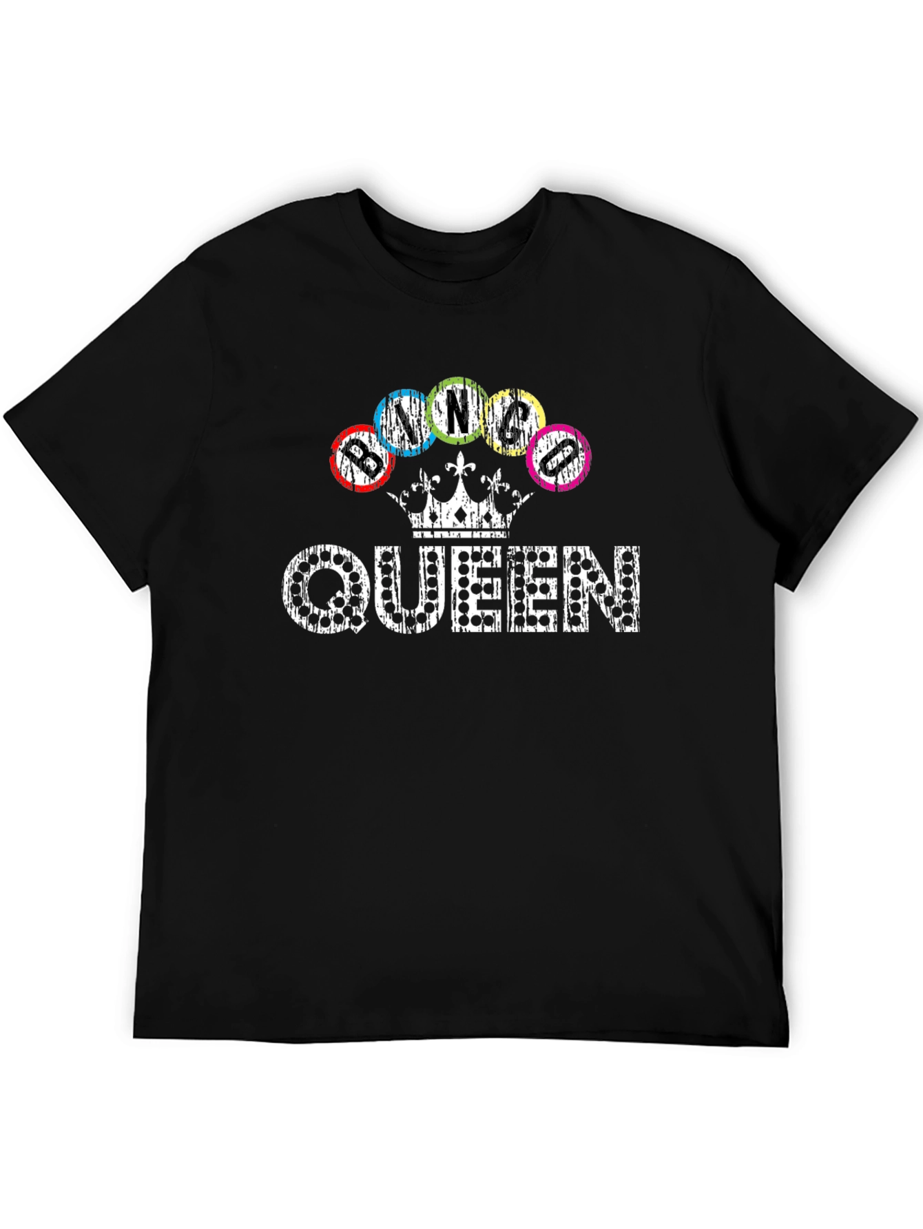 Bingo Queen Black T-Shirt