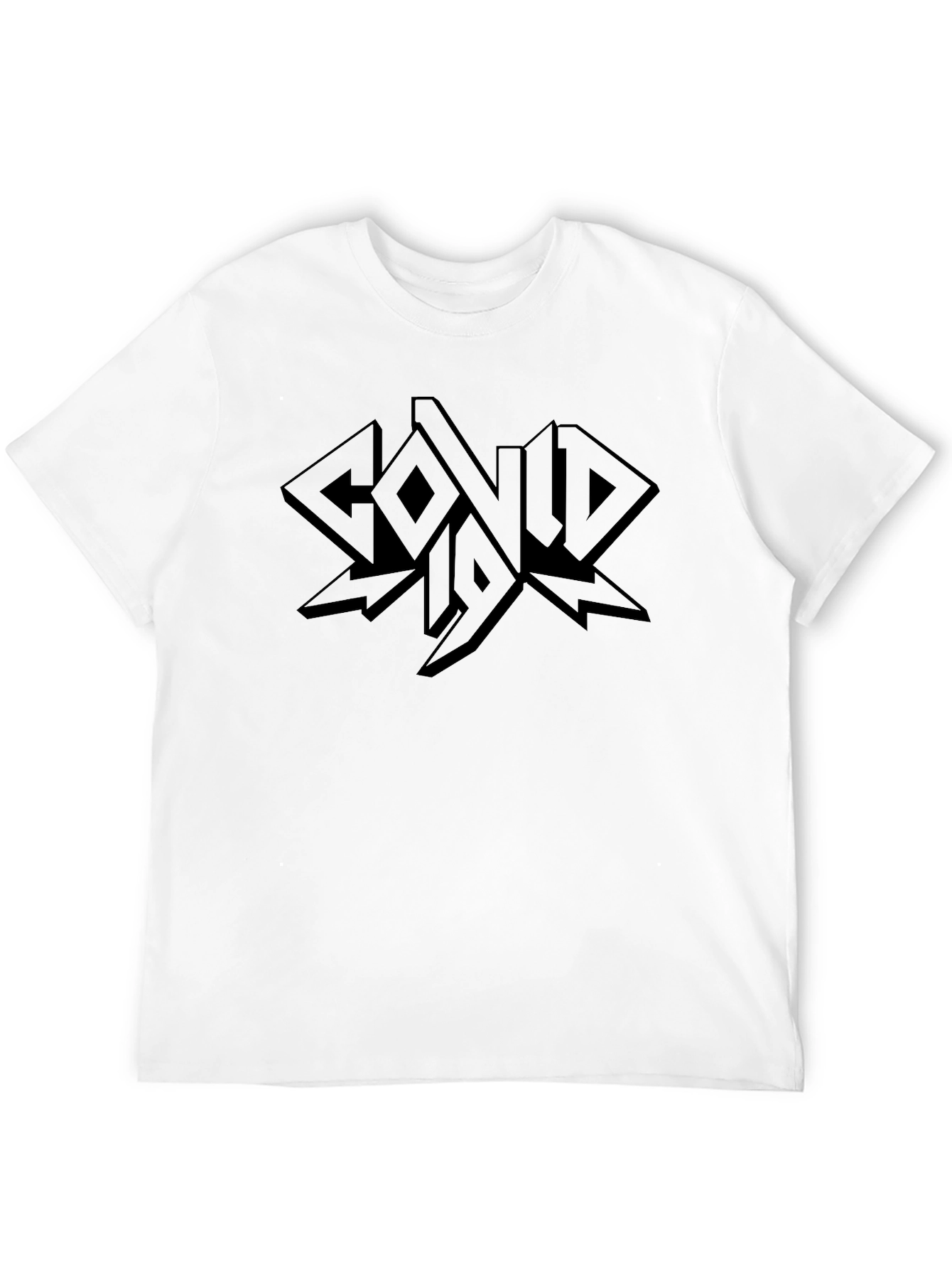 COVID-19 Heavy Metal T-Shirt - Black