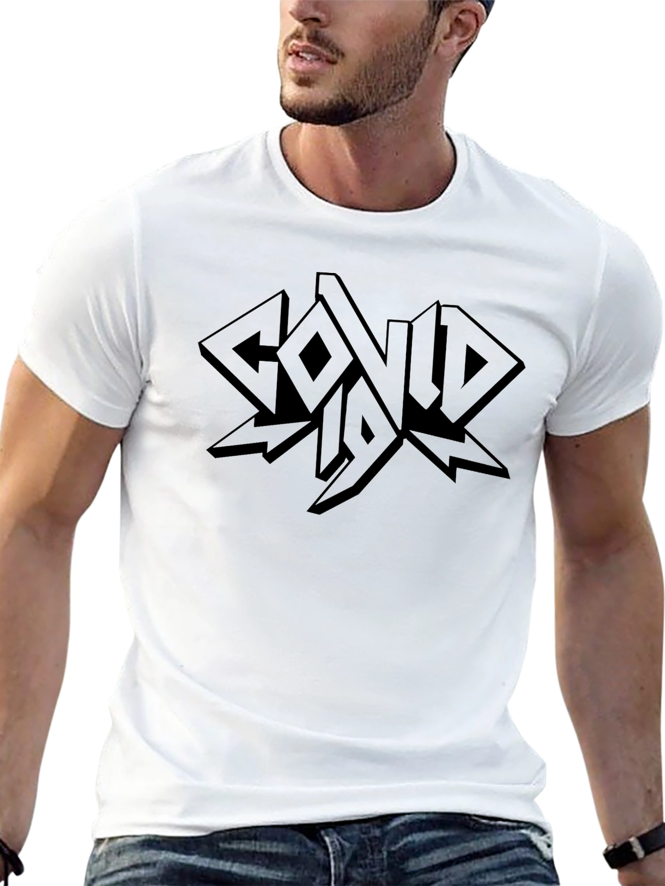 COVID-19 Heavy Metal T-Shirt - Black