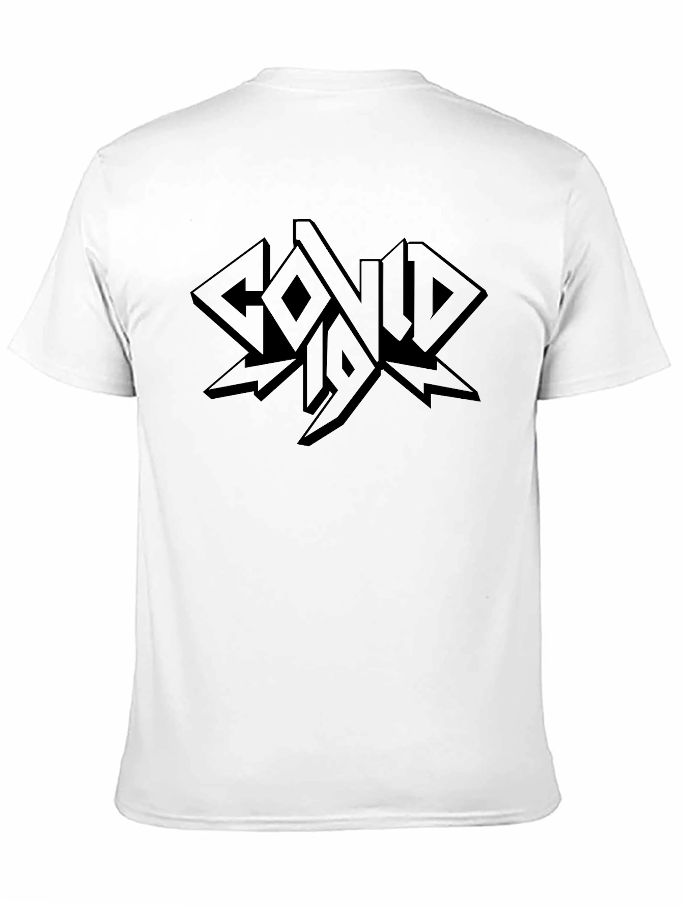 COVID-19 Heavy Metal T-Shirt - Black