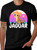 Cute Jaguar Cub T-Shirt - Cartoon Design