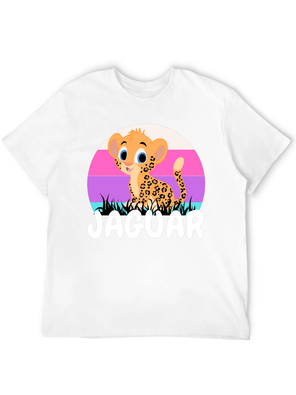 Cute Jaguar Cub T-Shirt - Cartoon Design