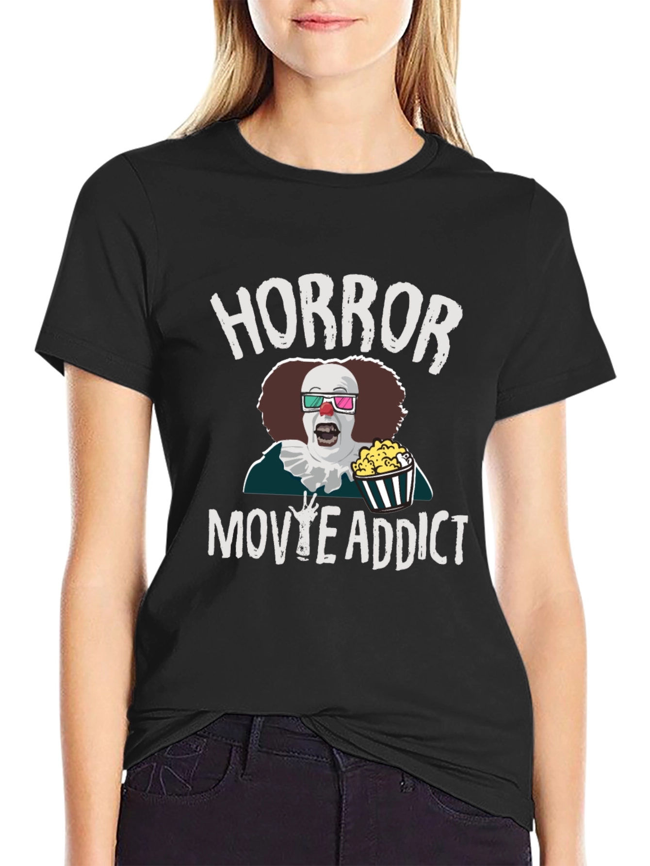 Horror Movie Addict T-Shirt