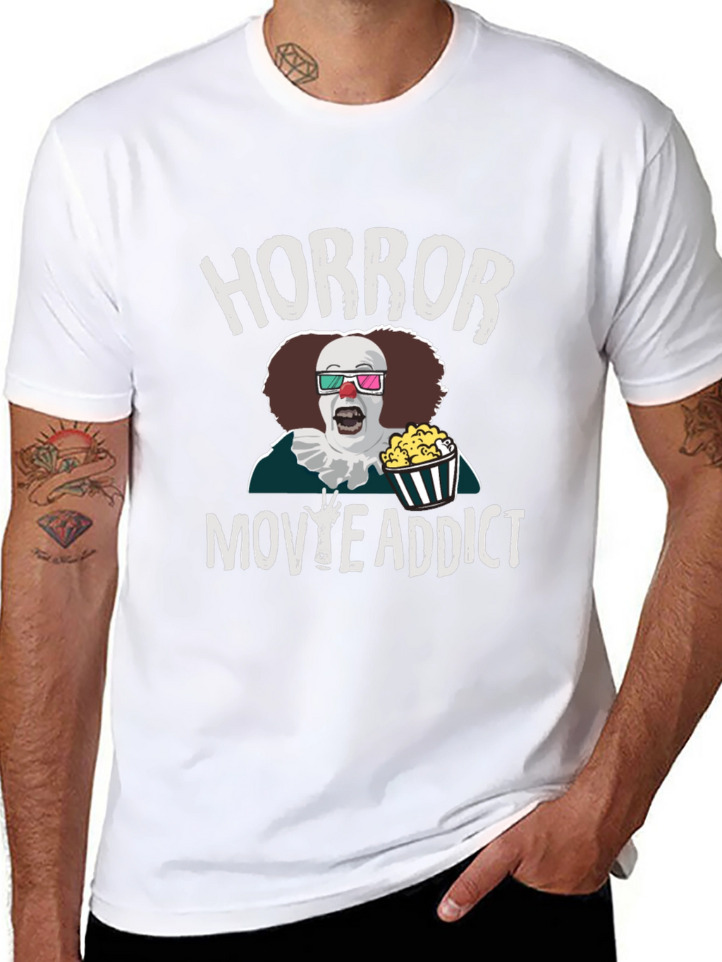 Horror Movie Addict T-Shirt