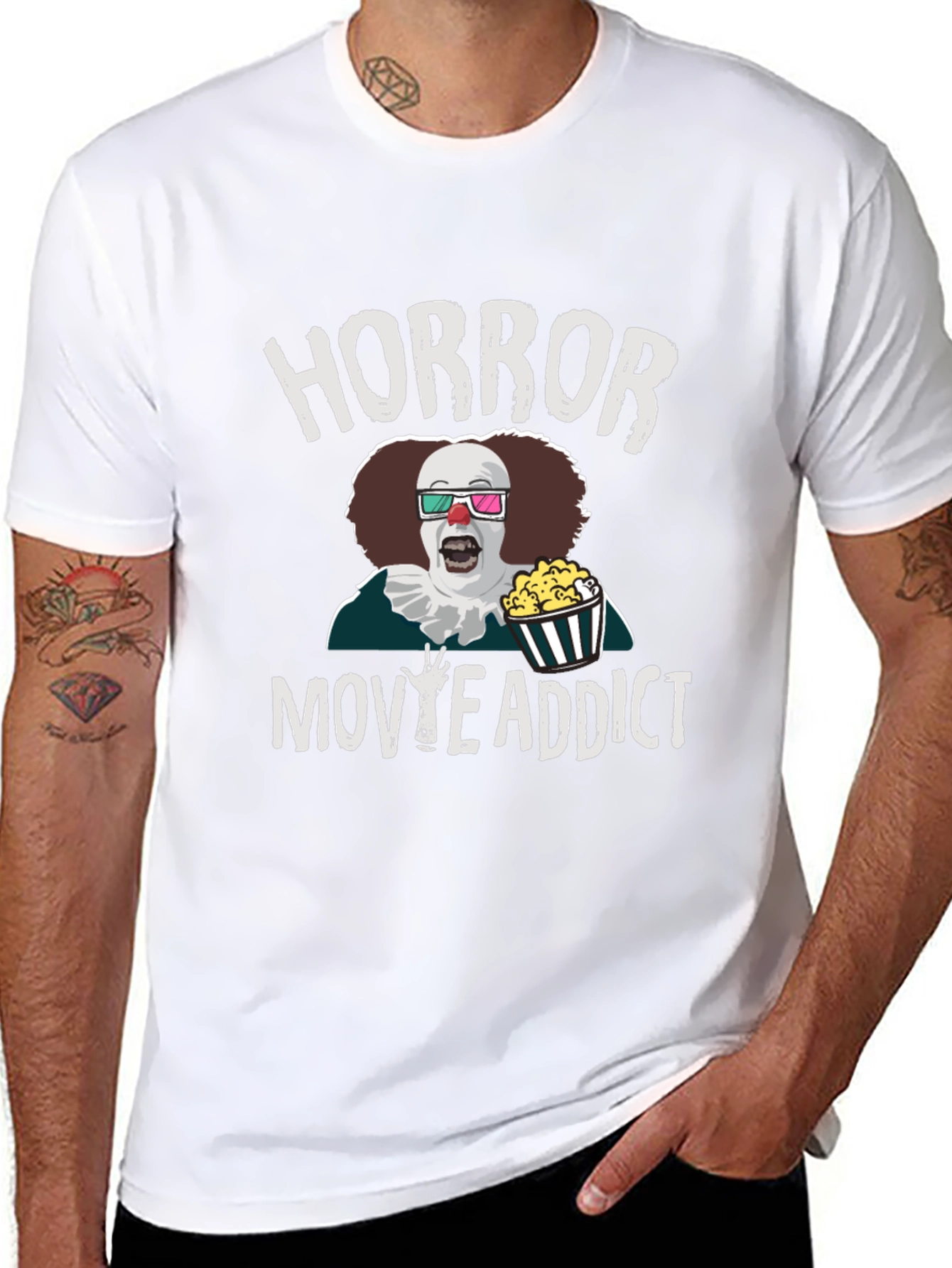 Horror Movie Addict T-Shirt