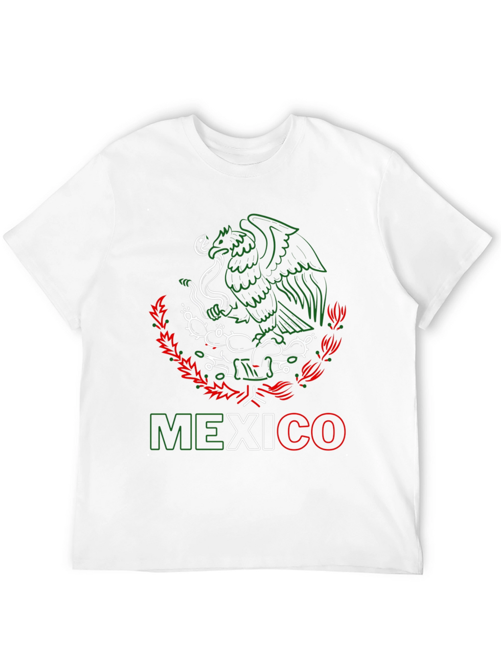 Mexico Eagle T-Shirt - Black Tee