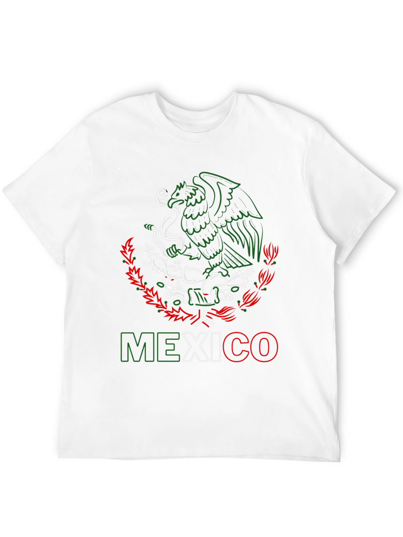 Mexico Eagle T-Shirt - Black Tee