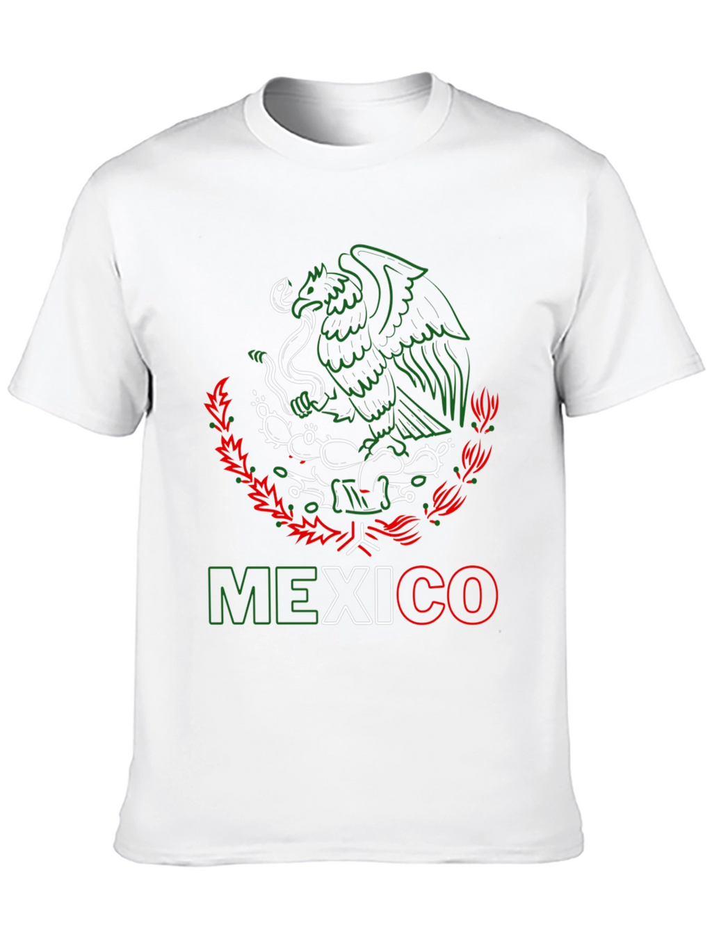 Mexico Eagle T-Shirt - Black Tee