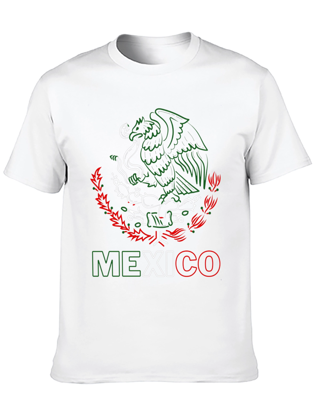 Mexico Eagle T-Shirt - Black Tee