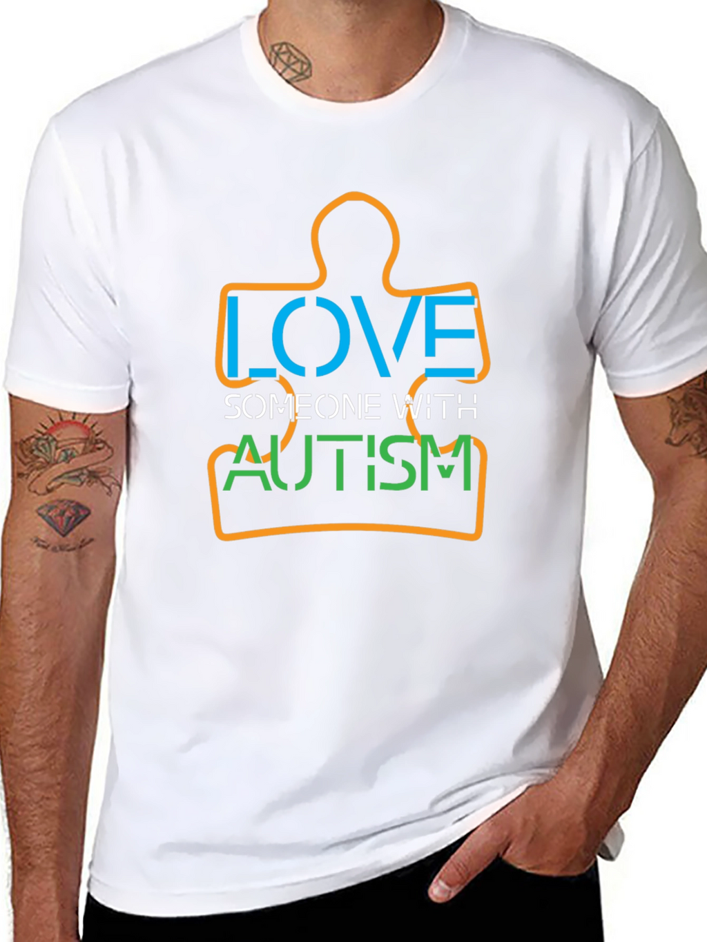 Love Someone with Autism T-Shirt