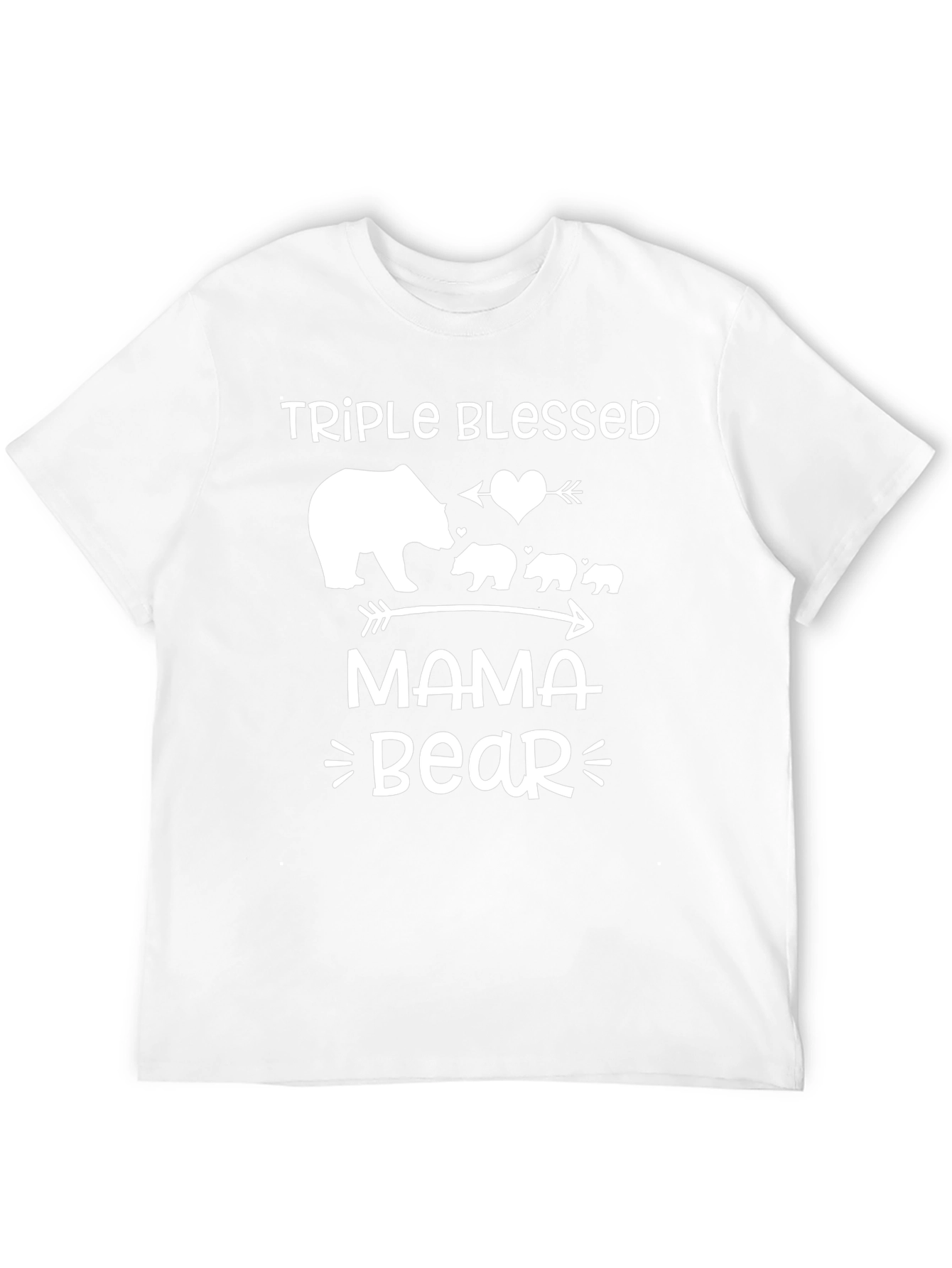 Triple Blessed Mama Bear T-Shirt