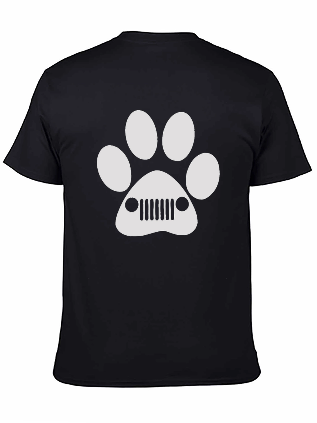Jeep Paw Print T-Shirt - Car Lover Tee