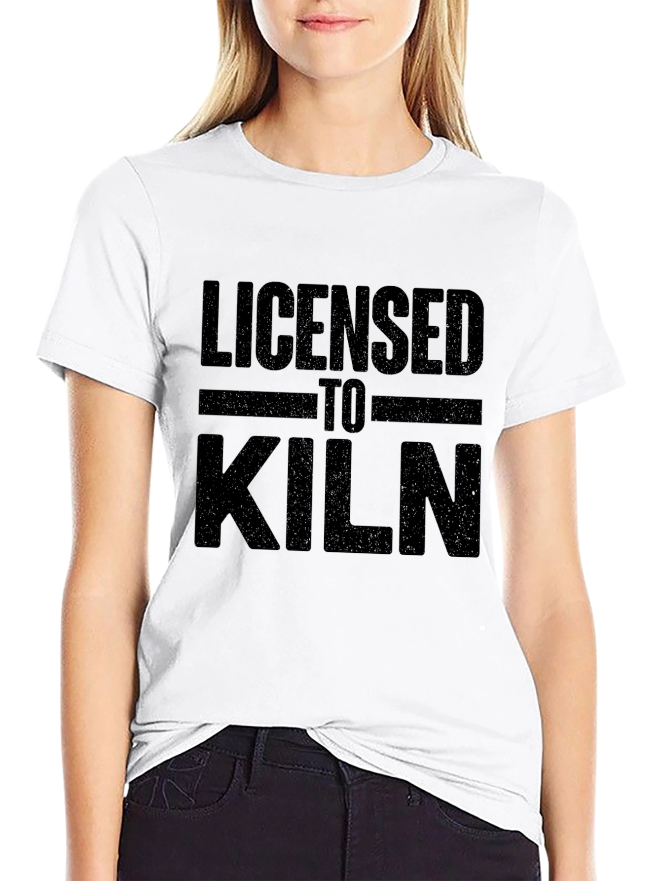 Licensed to Kiln Black Graphic Tee