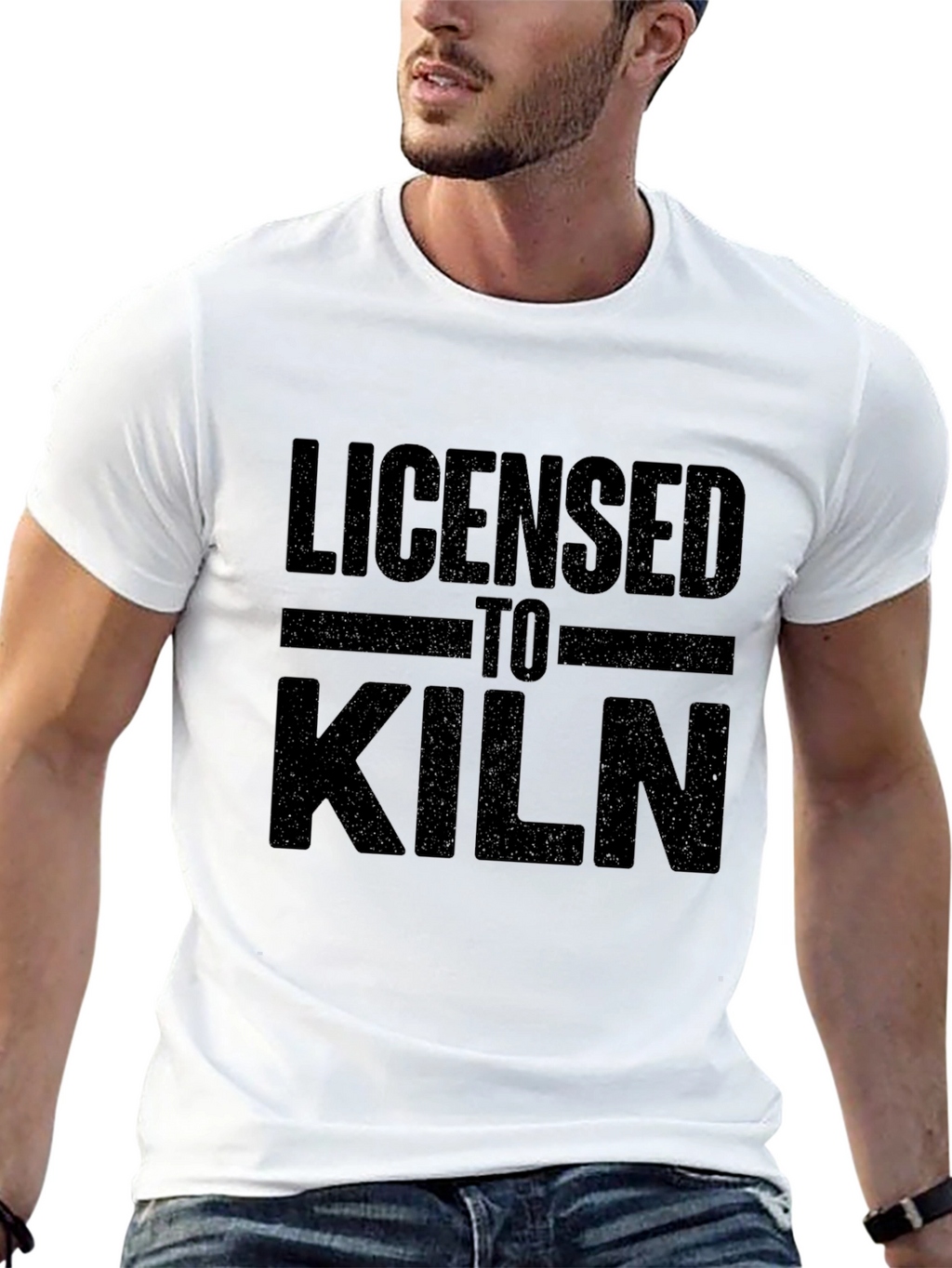 Licensed to Kiln Black Graphic Tee