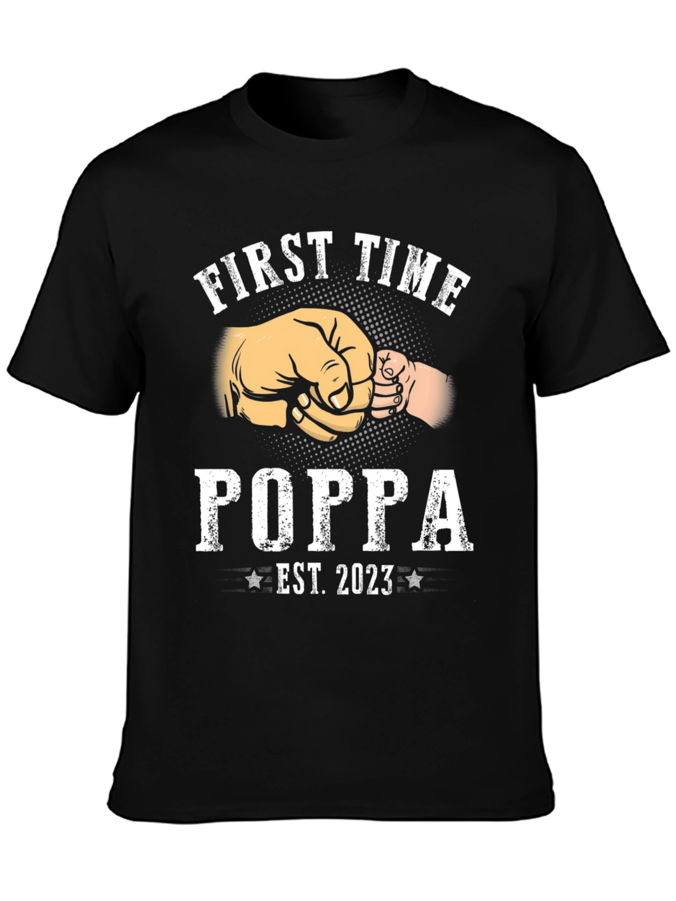 First Time Poppa 2023 T-Shirt