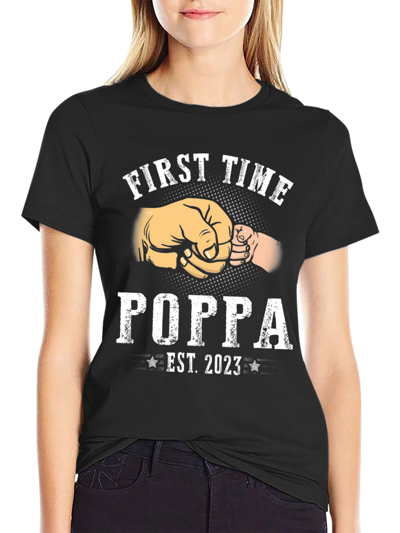 First Time Poppa 2023 T-Shirt