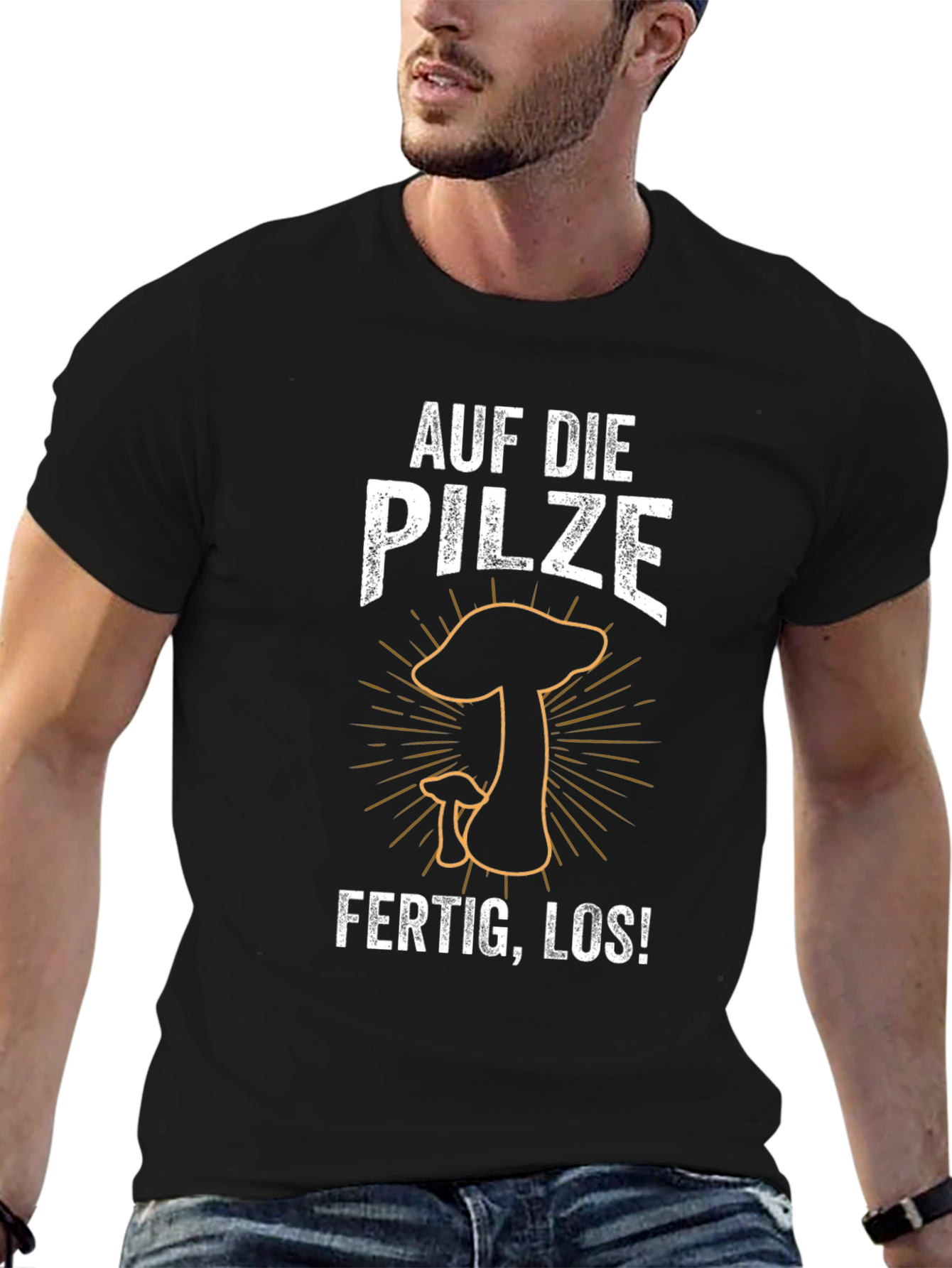 Mushroom Hunting T-Shirt - Auf Die Pilze!