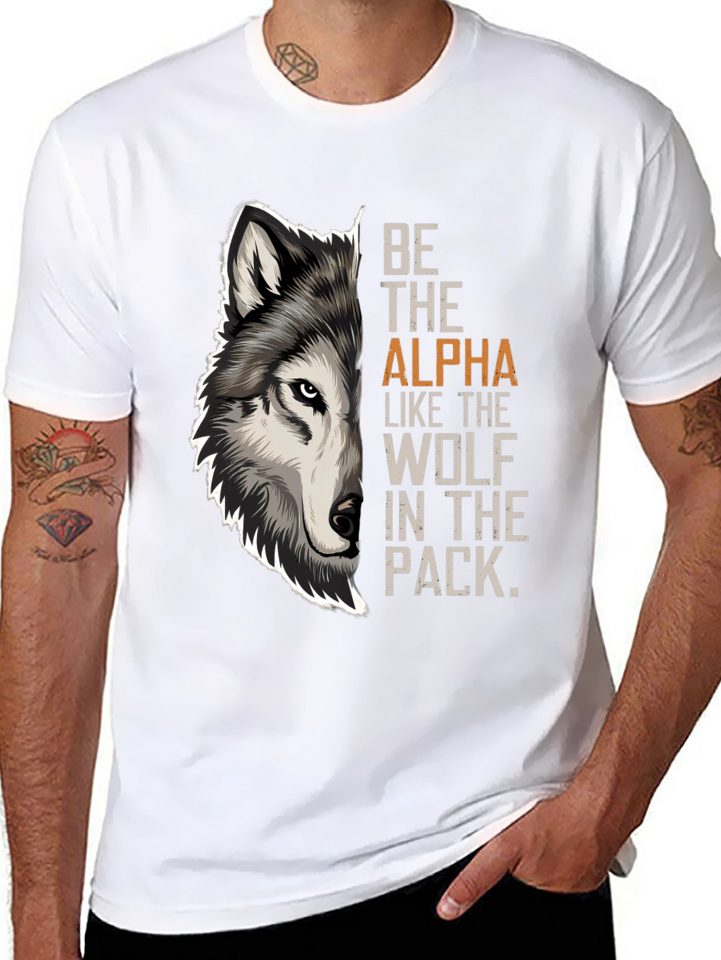 Be the Alpha Wolf Pack T-Shirt