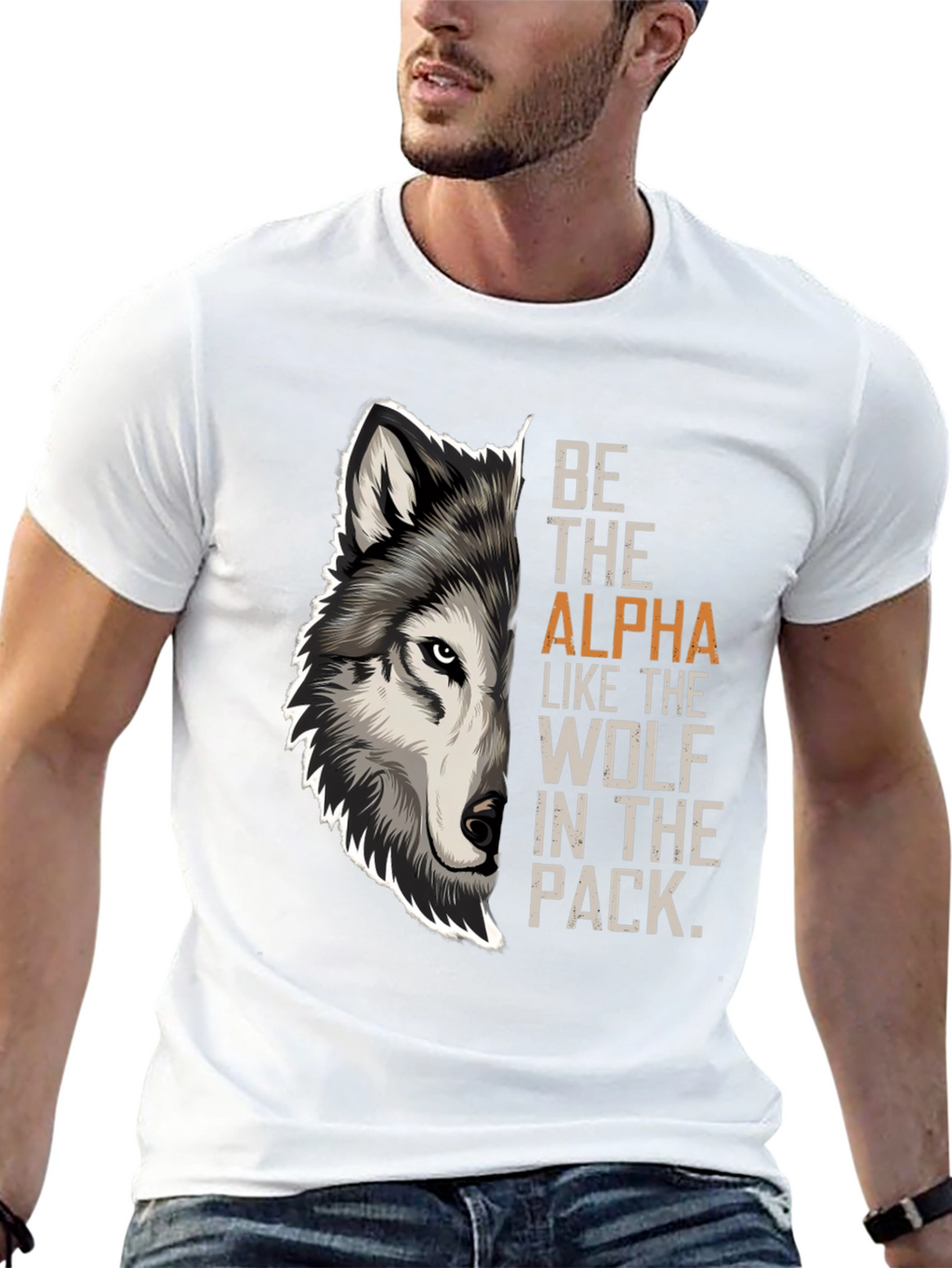 Be the Alpha Wolf Pack T-Shirt