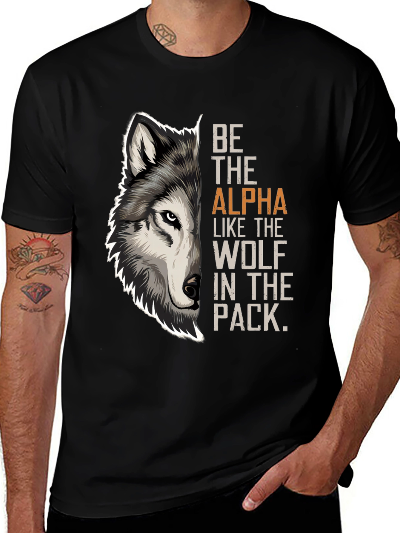 Be the Alpha Wolf Pack T-Shirt
