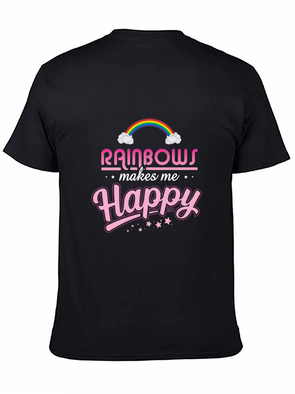Rainbows Make Me Happy Graphic Tee