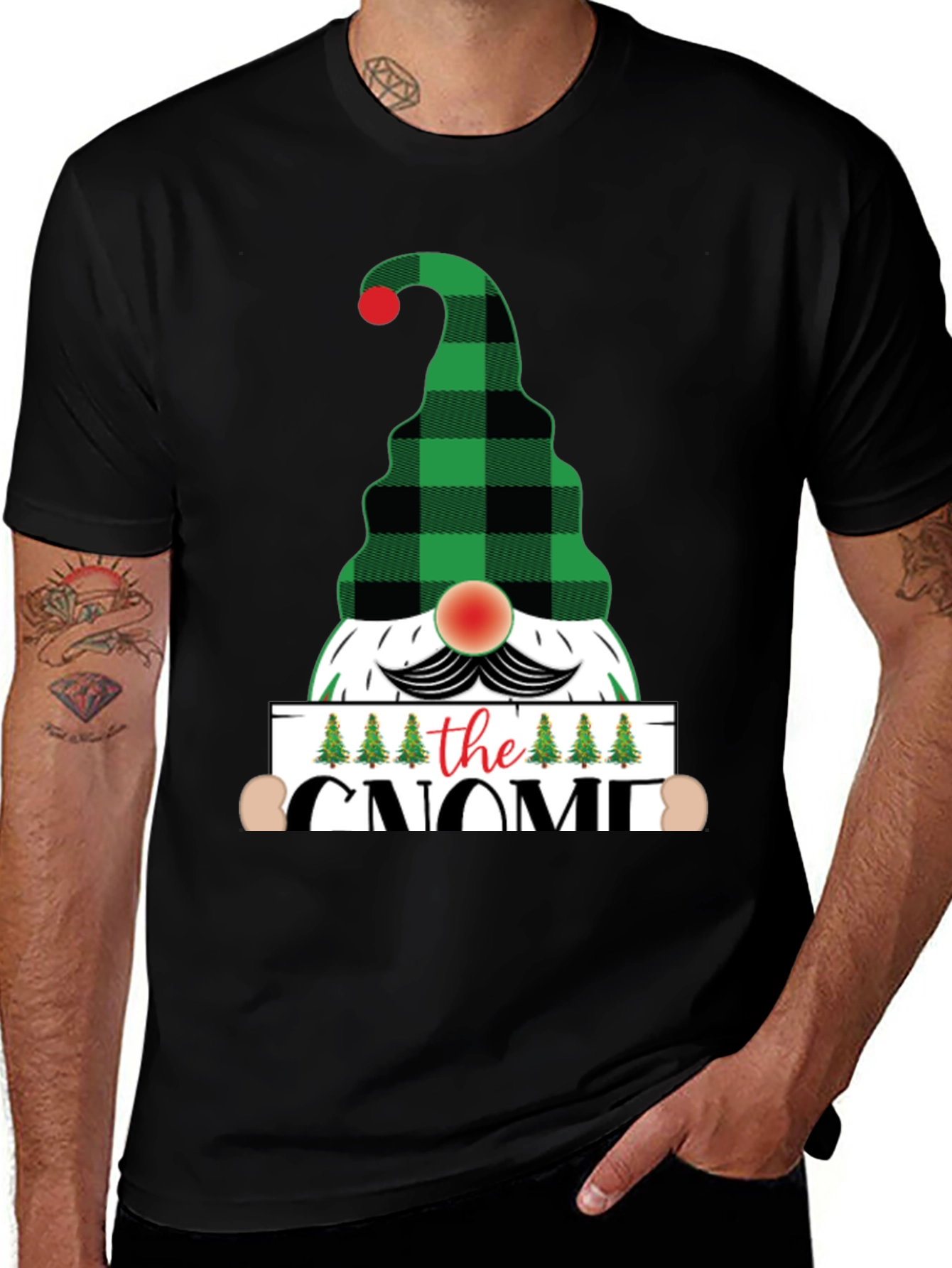 Festive Gnome Graphic Tee