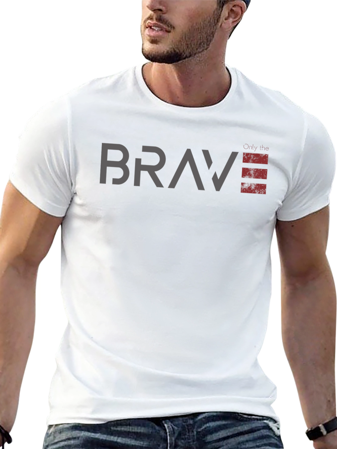 Brave Graphic Tee - Mens Short Sleeve