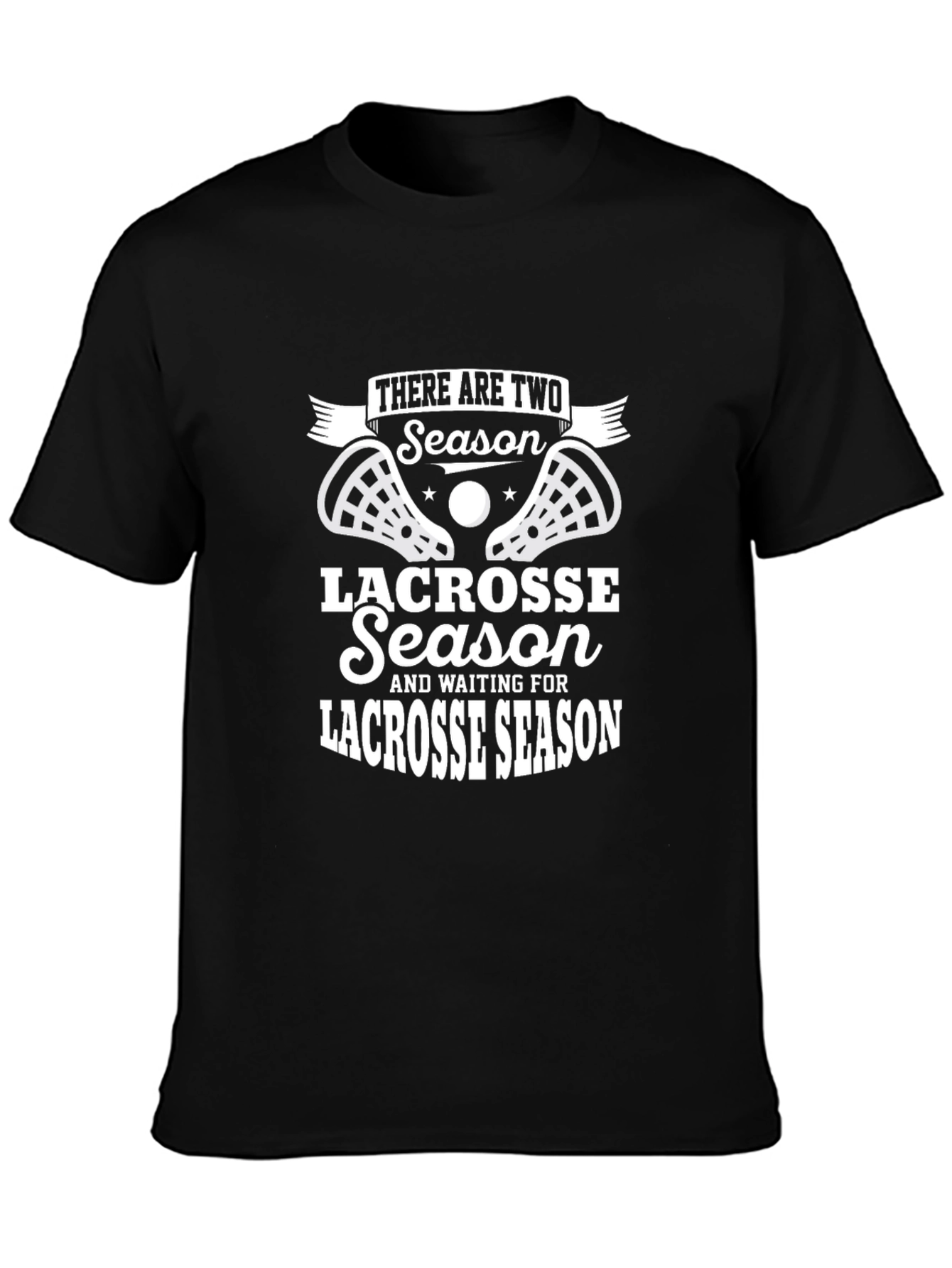 Lacrosse Season Graphic T-Shirt