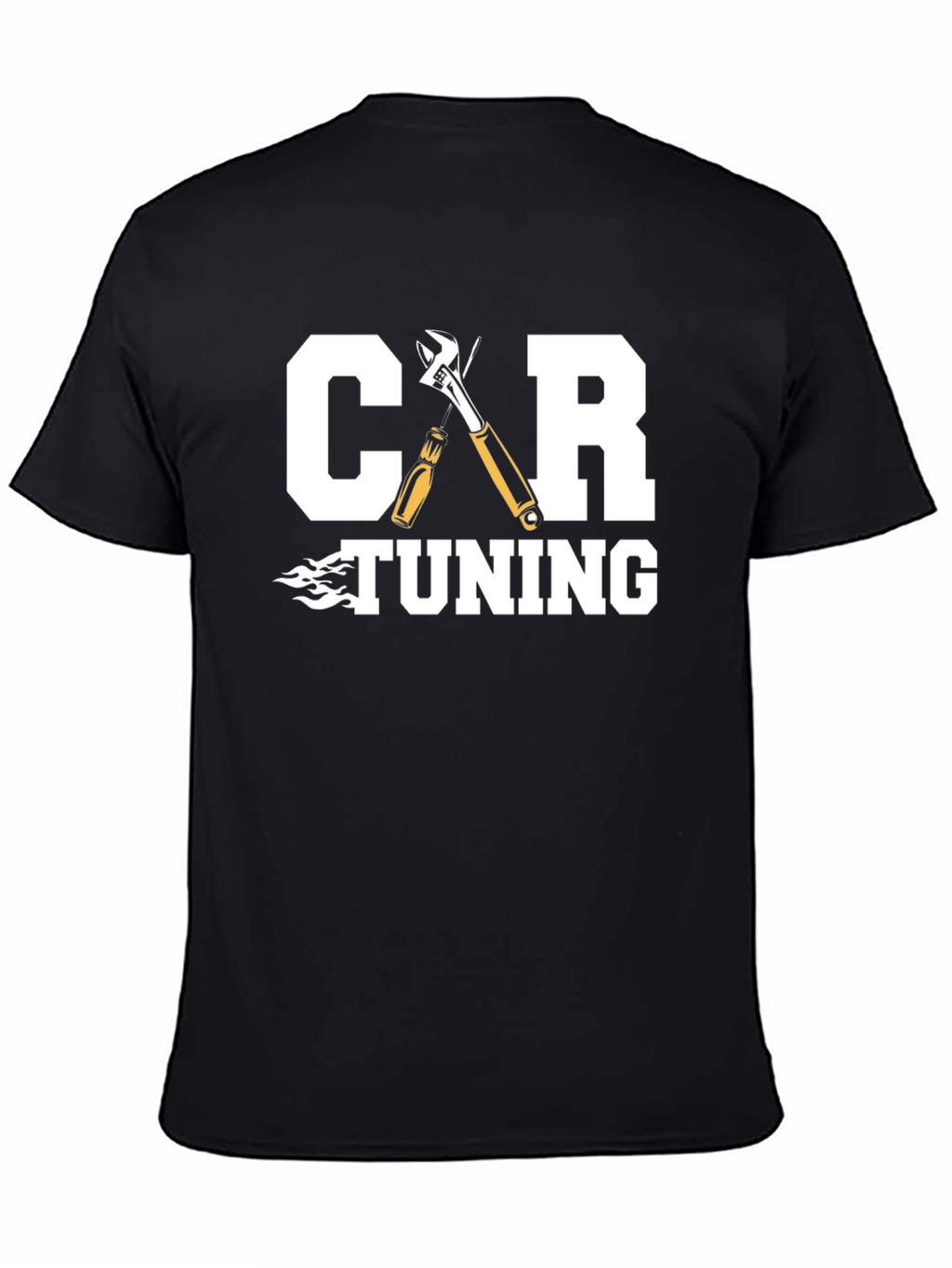 Car Tuning Black T-Shirt