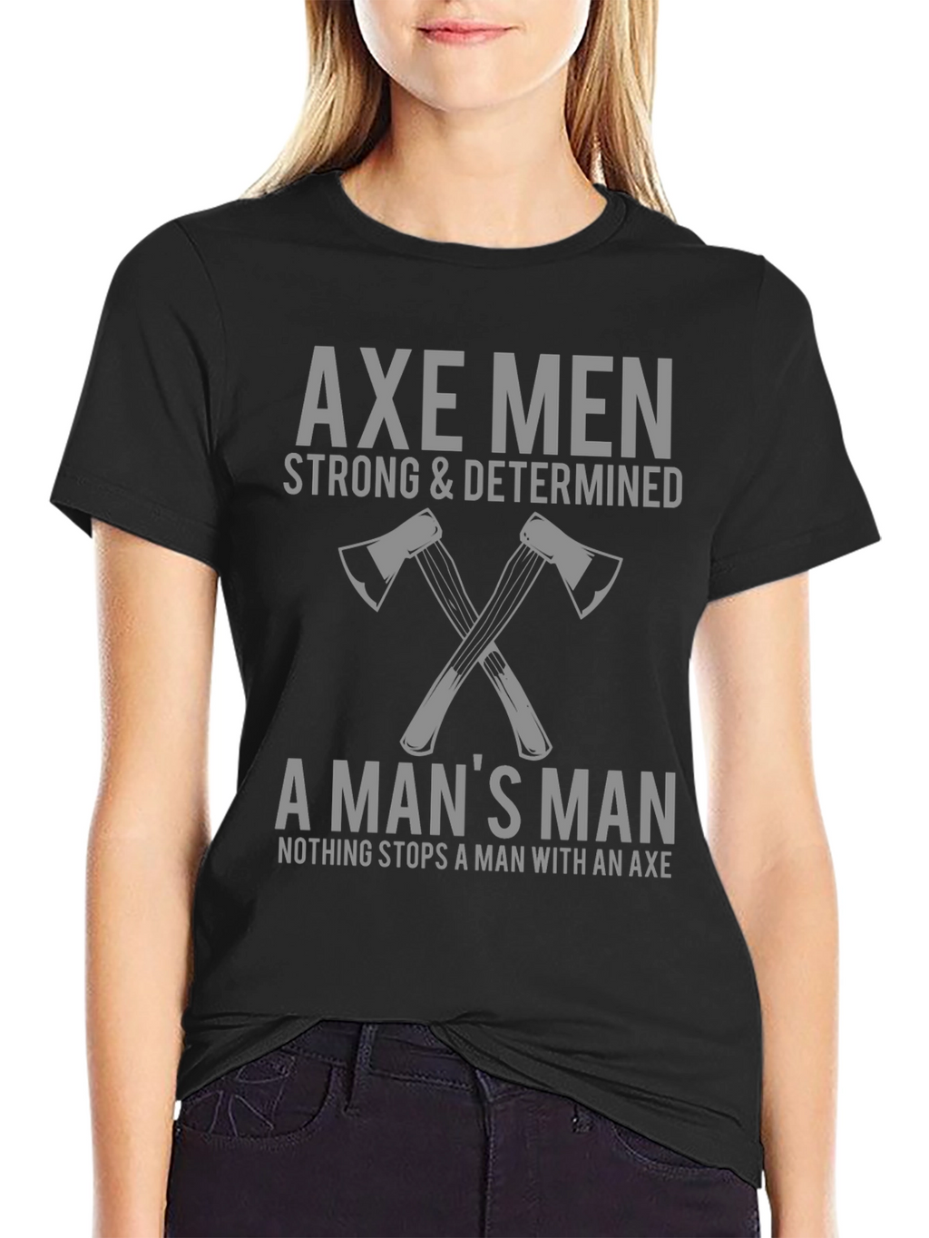 Axe Men Strong & Determined Graphic Tee