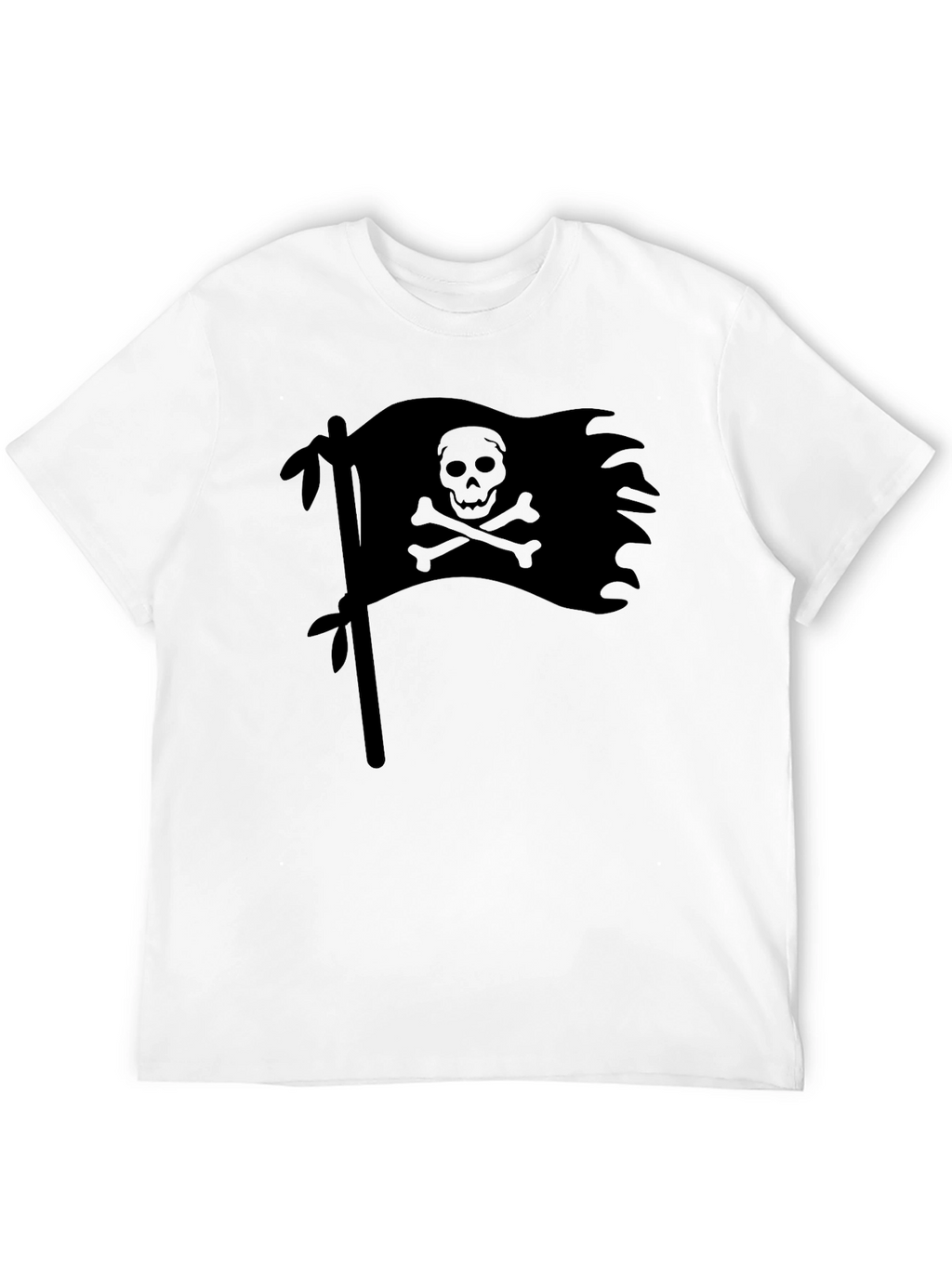Pirate Flag Black T-Shirt