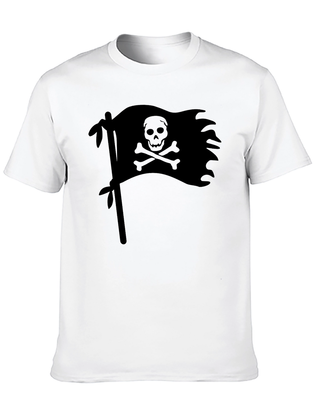 Pirate Flag Black T-Shirt