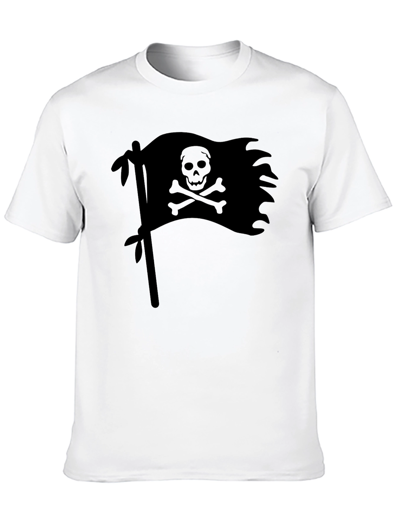Pirate Flag Black T-Shirt